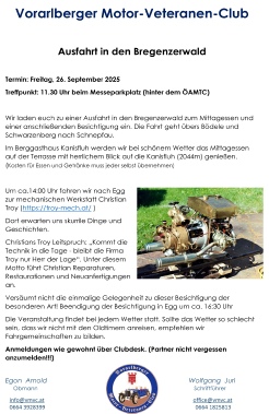 Bregenzerwald 26.09.2025