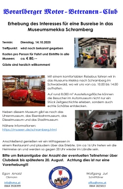 Vorerhebung 14.10.2025